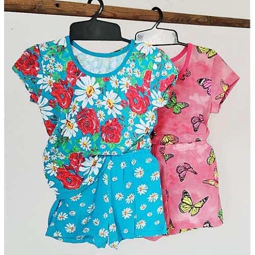 03058-03 Комплект фуфайка+шорти, кулір за 71 грн