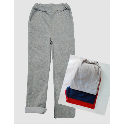 Штани з підворотом для дівчинки, двонитка за 70 грн